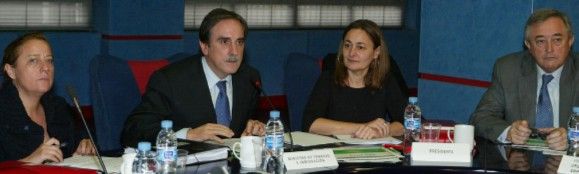 Valeriano Gómez destaca la reducción interanual del 12,3% en accidentes laborales