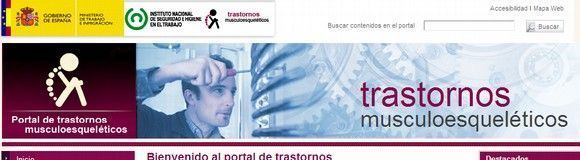 Portal de trastornos musculoesqueléticos del INSHT
