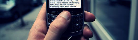 El Síndrome del Pulgar de la Blackberry