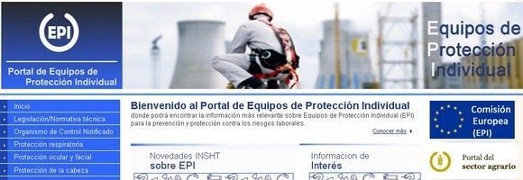 Portal de Equipos de Proteccion Individual