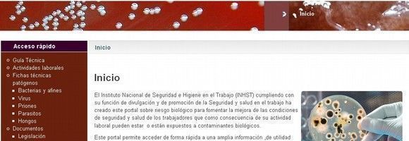 Portal de riesogs biologicos