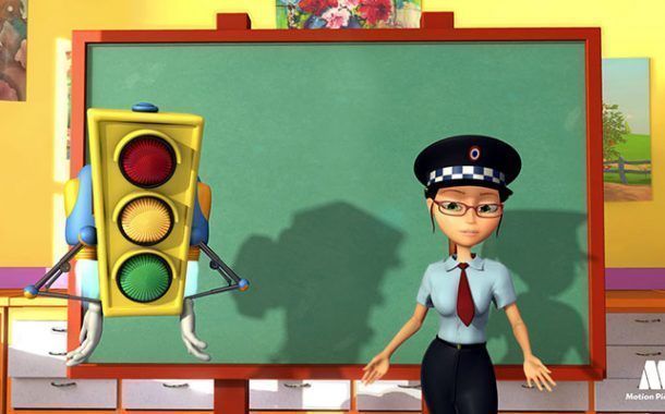 Luz Verde - Dibujos animados Seguridad Vial
