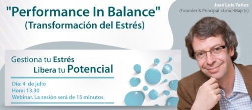 Webinar gratuito sobre "Performance In Balance".
