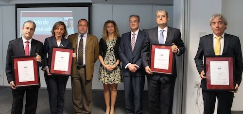 Primeros certificados AENOR de Empresa Saludable para Accenture, Asepeyo, FCC y Mahou