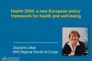Health 2020: Un nuevo marco normativo para la salud y el bienestar