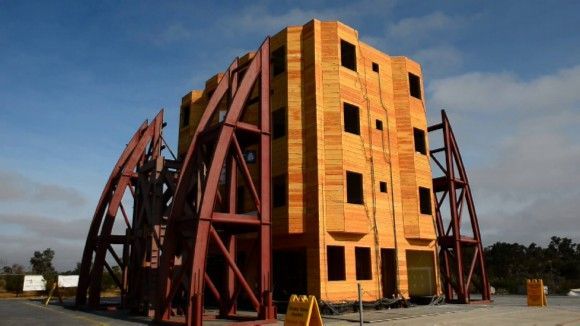 Un enorme simulador de terremotos ayudará a diseñar edificios