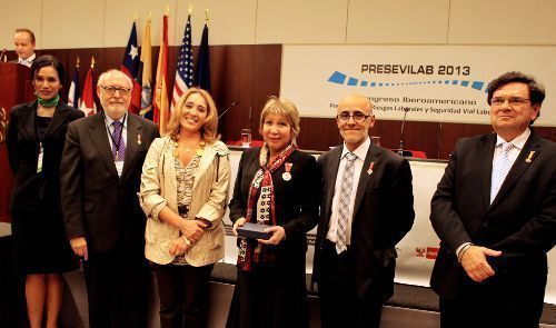MTPE recibe premio internacional por prevención de riesgos laborales