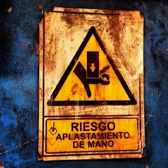 Riesgo de aplastamiento