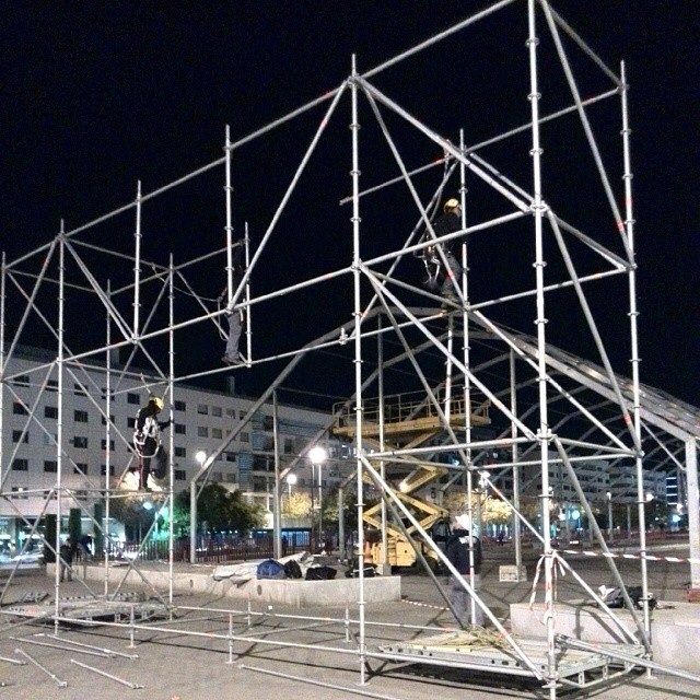 Trabajos nocturno en Cordoba