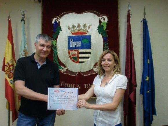 El Ayuntamiento de la Pobla del Duc distinguido por su trabajo en prevención