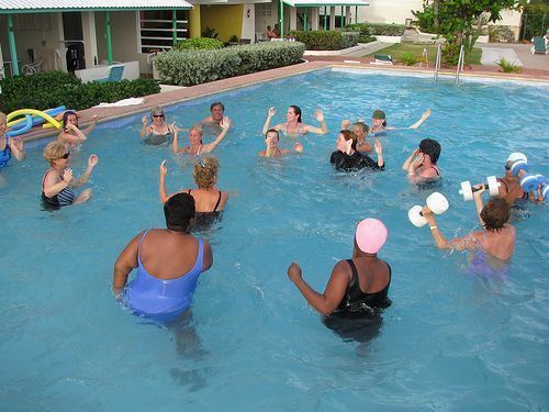 El aquafitness es para el verano
