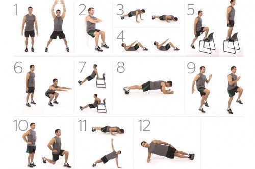 Ponte en forma con 7 minutos diarios de ejercicio