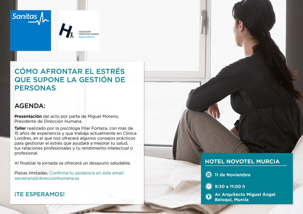Desayuno de trabajo "Cómo afrontar el estrés que supone la gestión de personas"