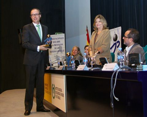 ACCIONA Infraestructuras recibe el Premio Nacional 28 de Abril por su labor de divulgación de la Prevención de Riesgos Laborales