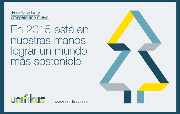 Unifikas te desea ¡Felices Fiestas!