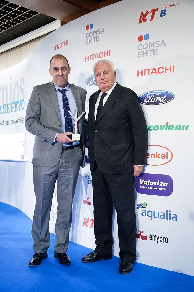 COMSA, galardonada en la III Edición de los Premios Asepeyo