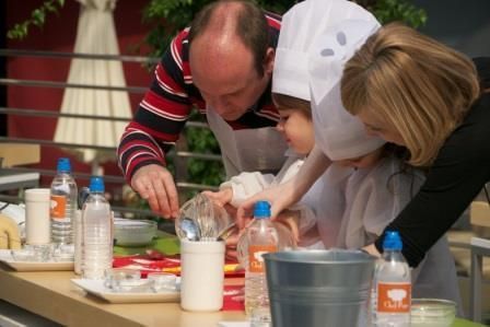 Islazul enseña a comer sano a los niños