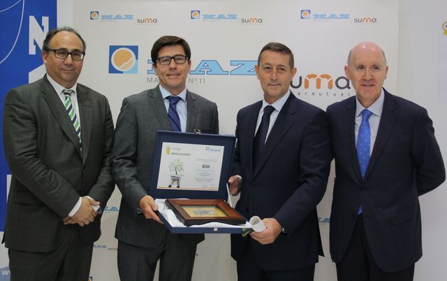 BSH España obtiene el I Premio Empresa Saludable 2014 de MAZ