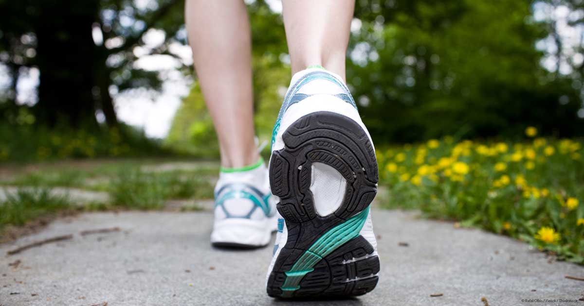 Un secreto saludable: Dos minutos de caminata por hora