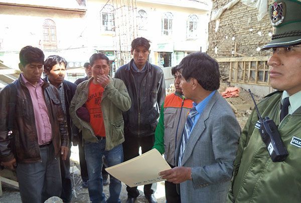 El 89% de constructoras de Bolivia incumple la normativa de seguridad