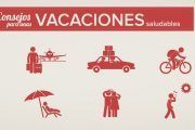 Infografía: 10 consejos para unas vacaciones saludables