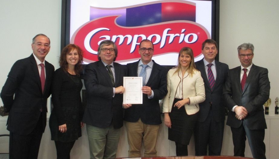 Campofrío obtiene el Certificado EFR