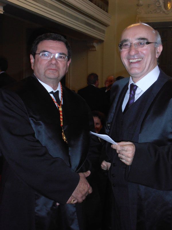 Rafael Ruiz Calatrava, recibió en el Salón de Actos del Tribunal Supremo, la Medalla al Mérito al Servicio de la Abogacía