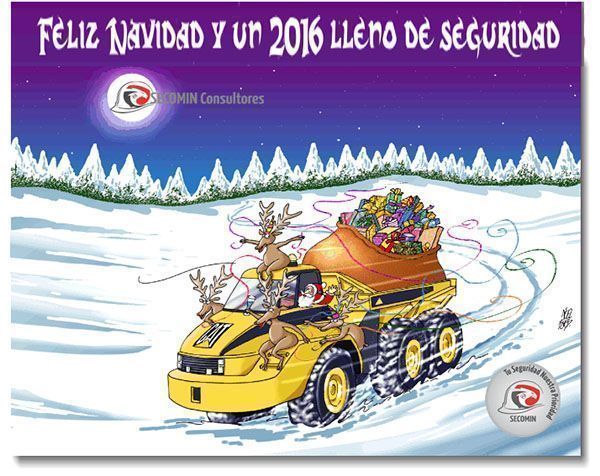 Feliz Navidad y un 2016 lleno de seguridad