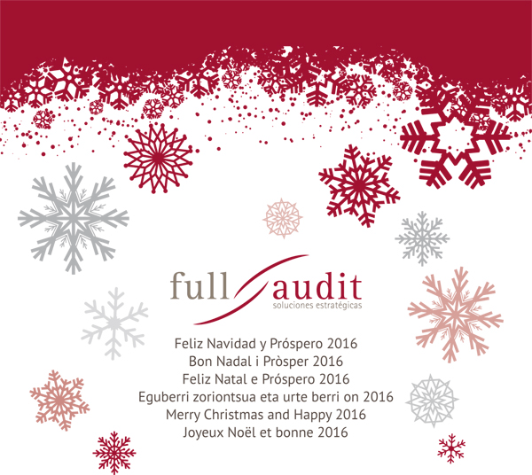 Feliz Navidad y Próspero 2016. Full Audit