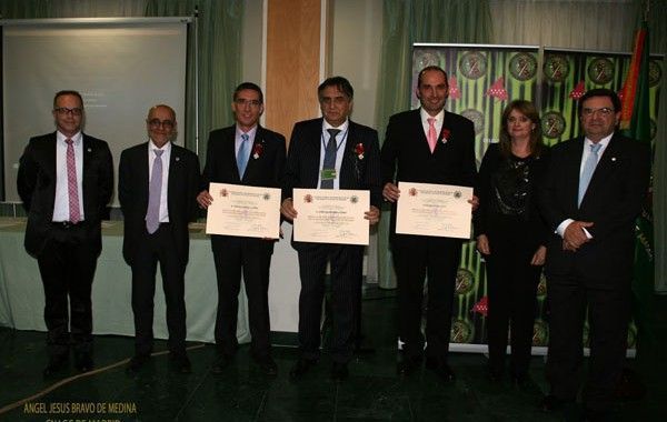 Medalla de oro al mérito profesional de la seguridad y salud en el trabajo a tres Guardias Civiles