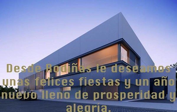 Rodiñas les desea unas felices fiestas y un año nuevo lleno de prosperidad y alegría