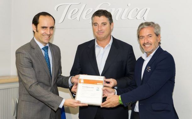 Telefónica certificada como empresa saludable