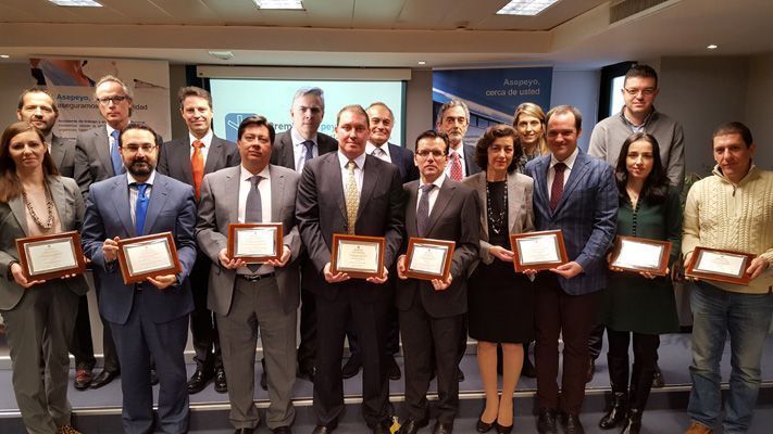 Finalistas en la IV Edición de los Premios Asepeyo
