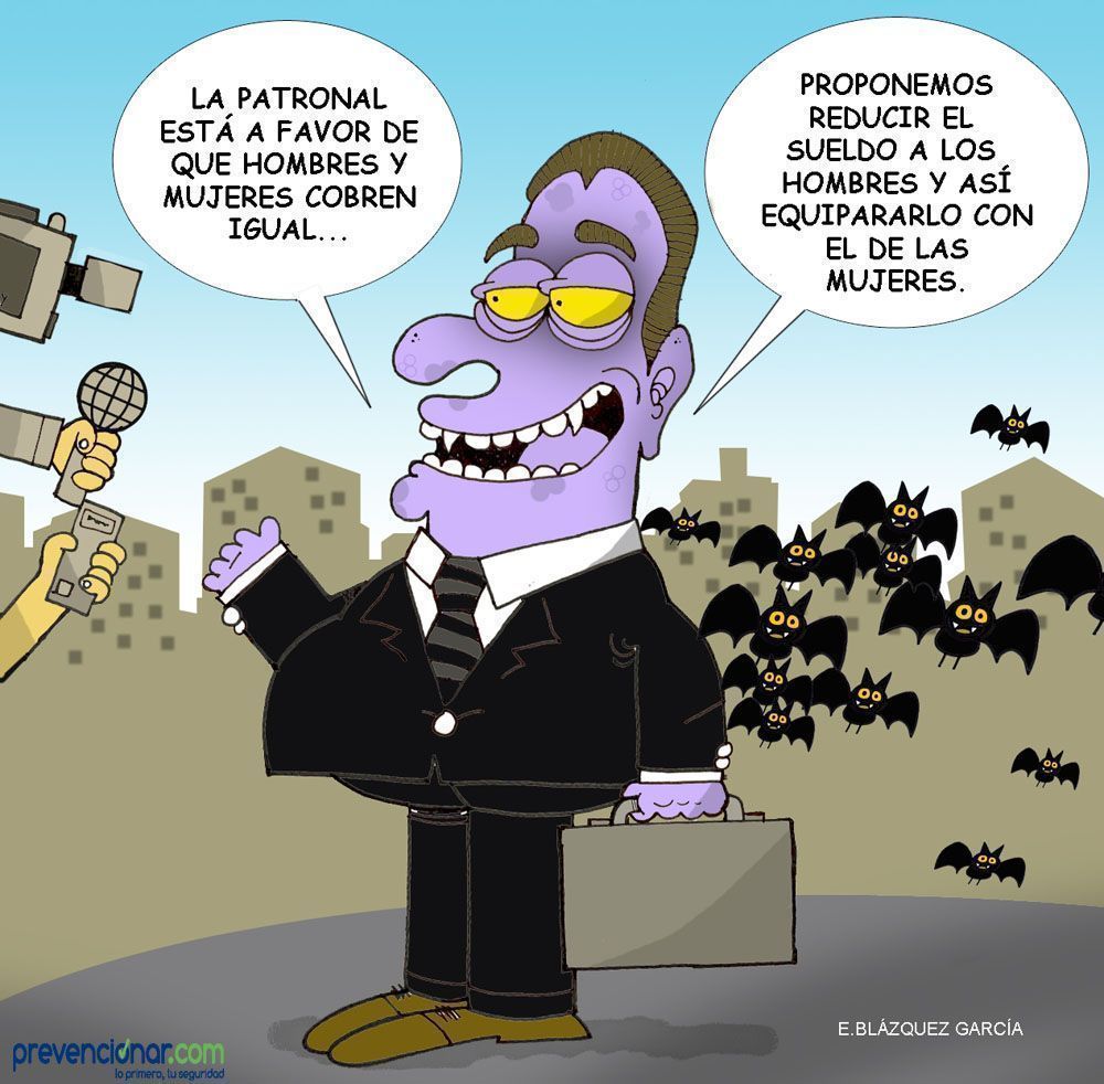 Planes de igualdad........con humor