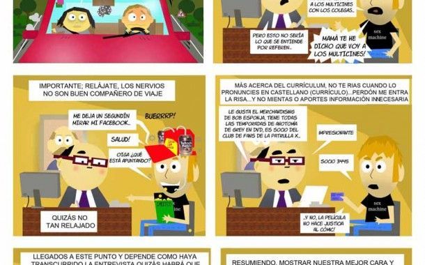 Cómo afrontar una entrevista de trabajo...........si la consigues