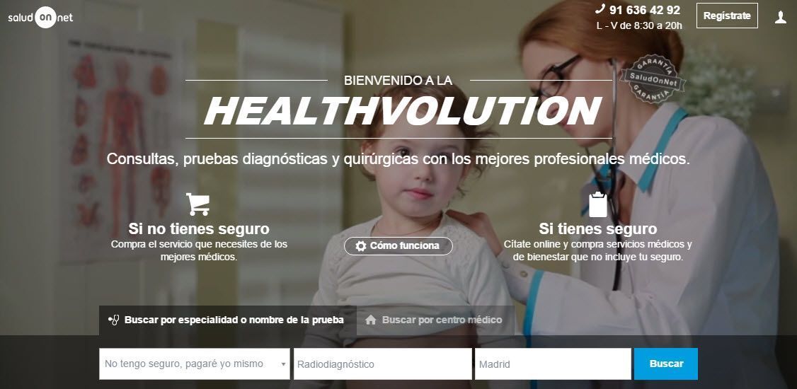 Conoce la HEALTHVOLUTION de SaludOnNet