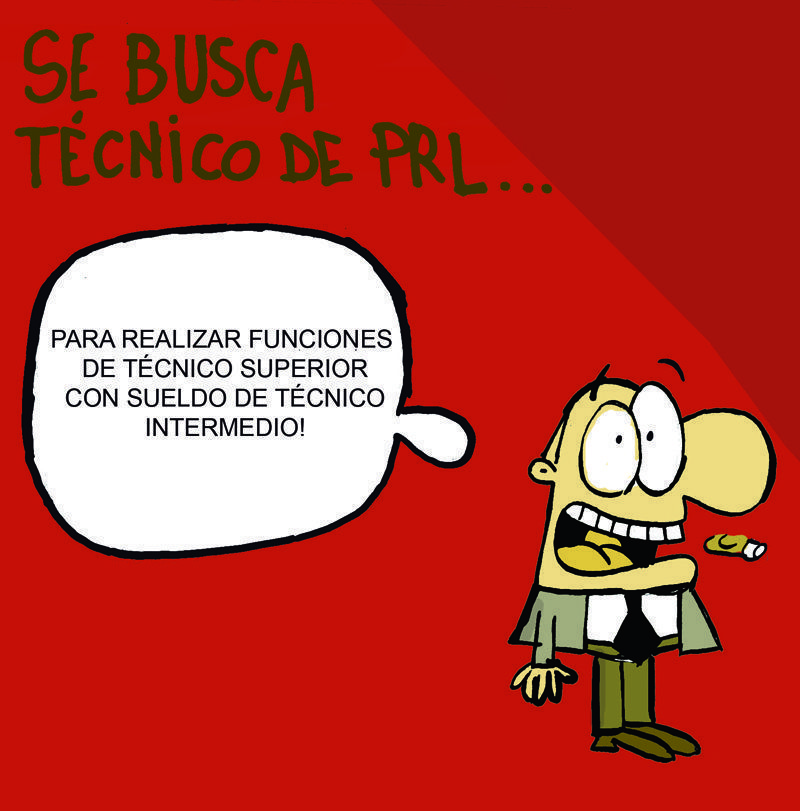 Se busca técnico de PRL.............