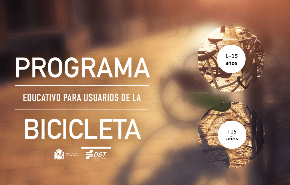 Programa educativo para usuarios de la bicicleta de la DGT