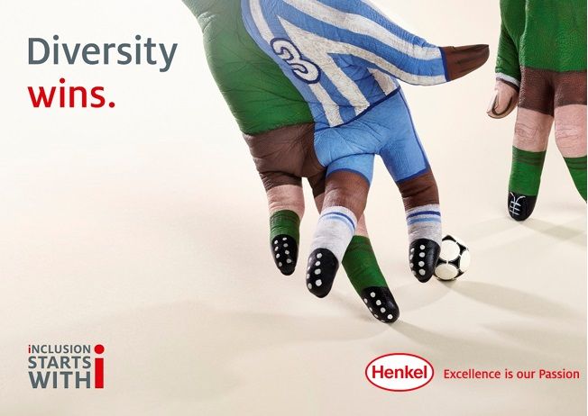 Henkel le marca un gol a la diversidad