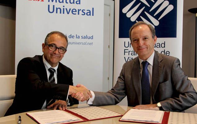 Firma convenio Mutua Universal