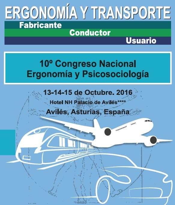 10 Congreso Nacional Ergonomía y Transporte. Fabricante Usuario