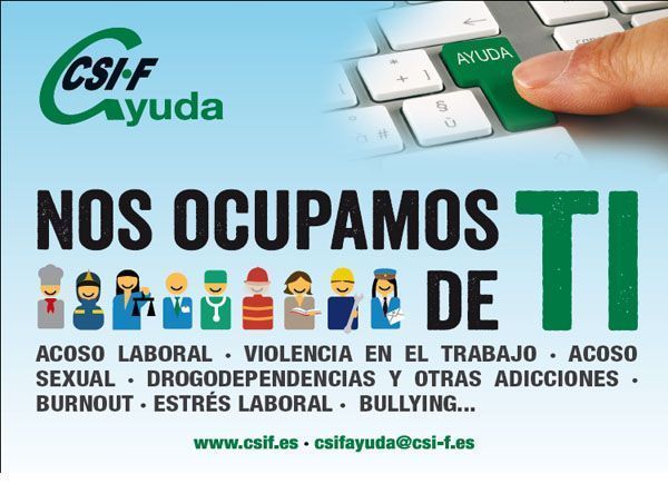CSIFAyuda, nos ocupamos de tí