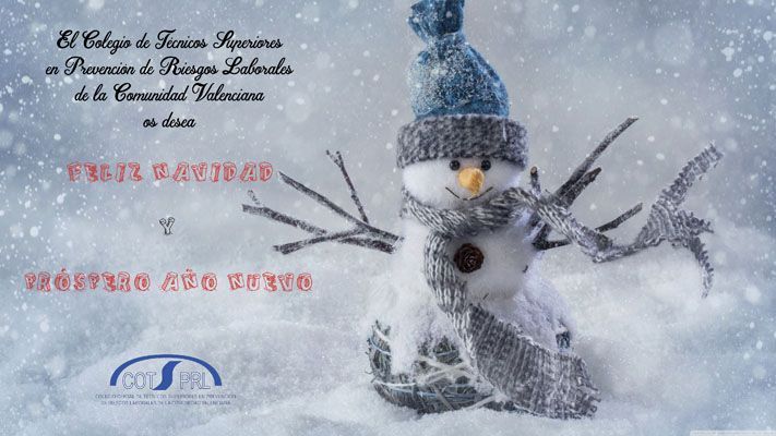 El COTSPRLCV os desea Feliz Navidad y Próspero Año Nuevo