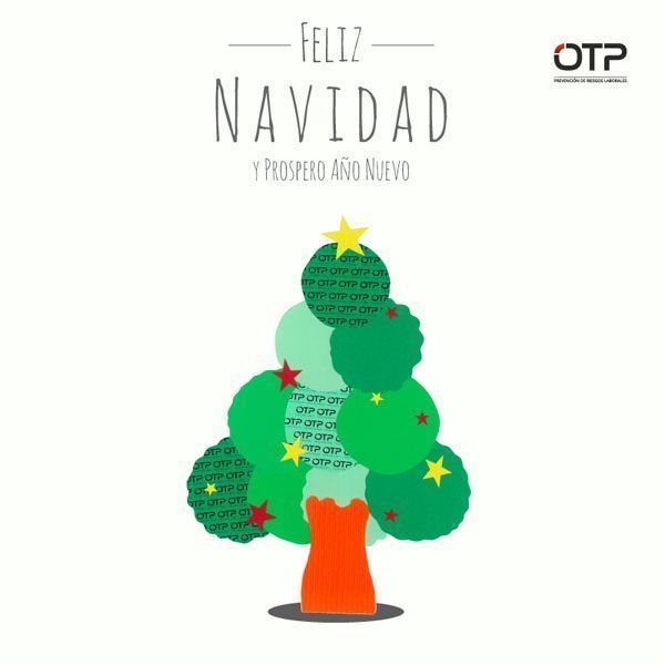 Grupo OTP les desea  Feliz Navidad y Próspero Año Nuevo