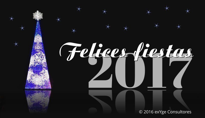 exYge Consultores te desea Felices Fiestas 2017