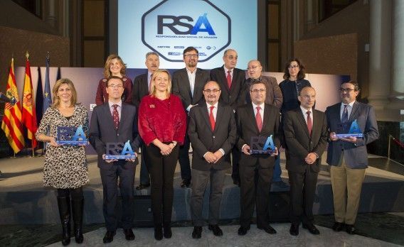 Premios Responsabilidad Social Aragón 2016: Insight Management Solutions, Mindual, S.A., Mann+Hummel Ibérica, S.A.U y Hospital San Juan de Dios