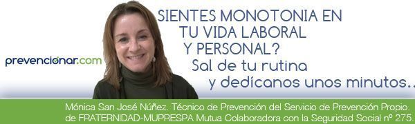 ¿Sientes monotonia en tu vida laboral y personal? Sal de tu rutina y dedícanos unos minutos....
