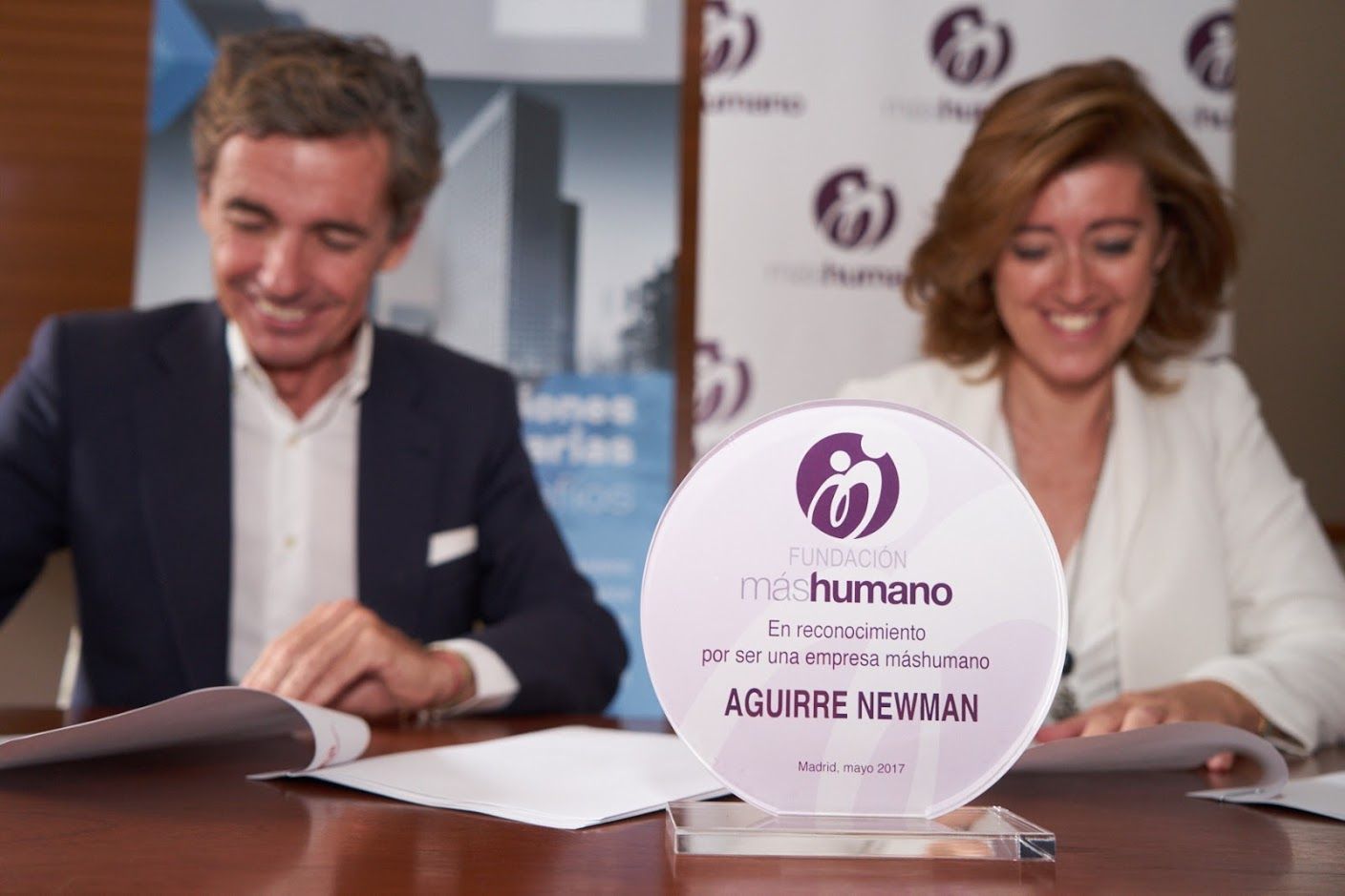 Aguirre Newman se compromete para que sus oficinas sean saludables