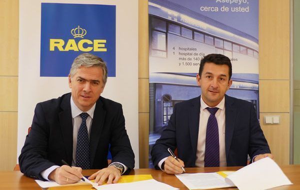 Asepeyo y el RACE firman un acuerdo para mejorar la Seguridad Vial en el entorno laboral