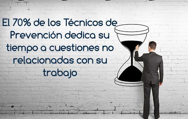 El 70% de los Técnicos de PRL dedica su tiempo a cuestiones no relacionadas con su trabajo
